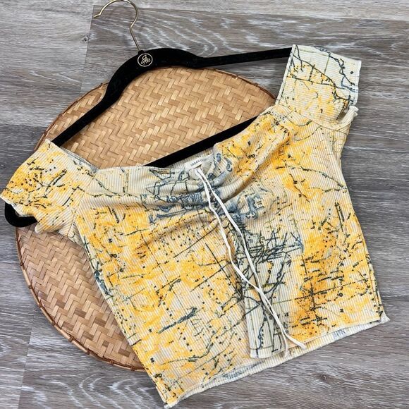 Urban outfitters‎ map printed crop top - Picture 1 of 6